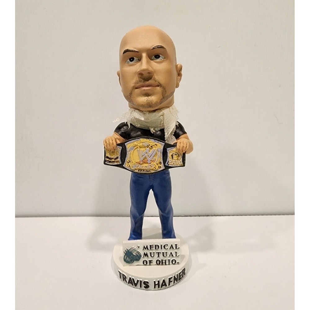Cleveland Indians WWE Travis Hafner Bobblehead 2007 Medical Mutual of‎ Ohio